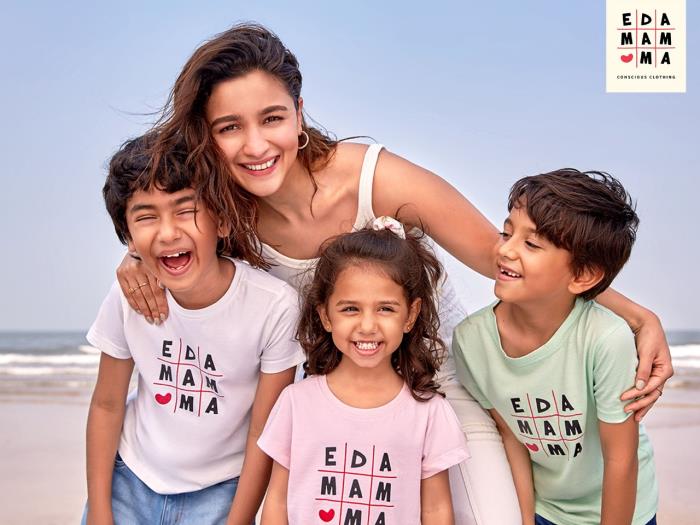 Myntra Strengthens Its Kids Fashion Portfolio With The Launch Of Alia Bhatt S Sustainable Clothing Brand Ed A Mamma